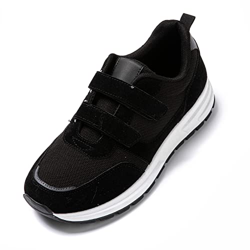 JOMIX Basket Scratch Homme Chaussure Scratch Homme Chaussures de Sport Homme Confortable (Noir, 44 EU)