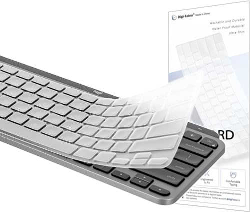 Protector de teclado para Logitech MX Keys Mini US miniatura 1