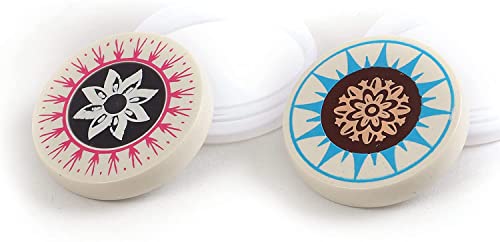 Image of KD Willmax Board Quality Indoor Game Striker Accessories Set of 2 Used in National & International Carrom Tournament (Leader)