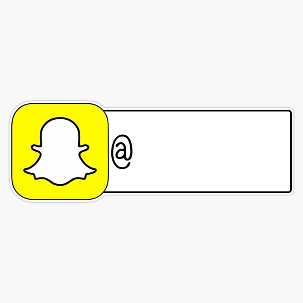 Add Me On Snapchat Sticker Vinyl Sticker Laptop Decal Waterproof 5"