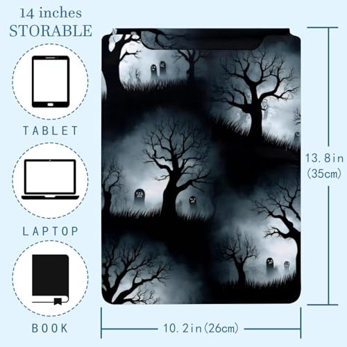 Funda para portátil de Halloween de alta gama: forro de celvet holandés premium 4