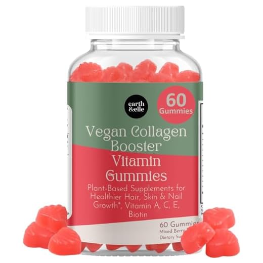 Earth & Elle Vegan Collagen Gummies