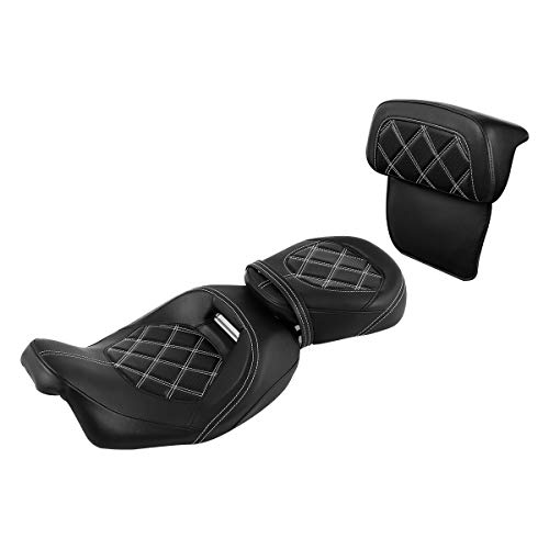  Low-Profile Rider Passenger Pillion Touring Seat for Harley Davidson CVO 2014-2020
| Color-Matched Chopped Tour Pack Ba