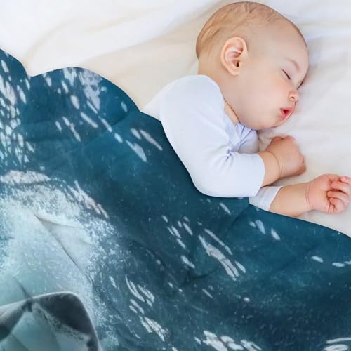 Plaid polaire canape requin couverture douce flannel 180x200