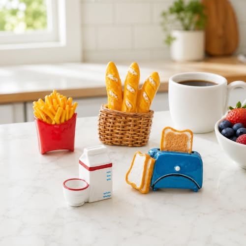 Imanes decorativos para refrigerador 4 piezas miniatura 3