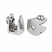 Tool parts 6mm-9mm Thickness Alloy Semi-Circle Shape Glass Shelf Clamp Clip Support 6pcs