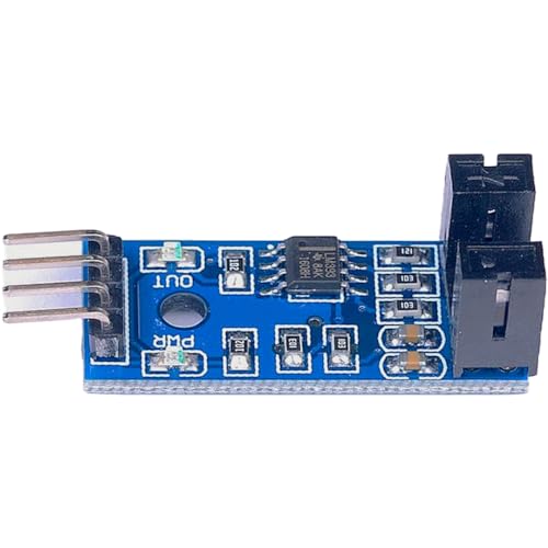 Image of SRS Speed Measuring Sensor Groove Coupler Module Use For RPM Measurement | Conveyor Belt Speed Monitoring | Tachometer Functionality | Position Sensing | Encoder Applications - Pack Of 2
