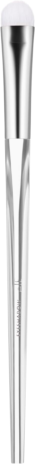 e.l.f. Precision Eyeshadow Brush, Medium-Sized, Tapered, Soft, Synthetic, Luxurious, Blends, Highlights, Contours, Shades, Applies Color, Easy To Clean