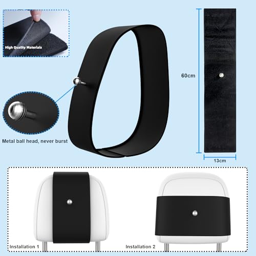 Support tablette siège arrière voiture pour bloquer les secousses - 5