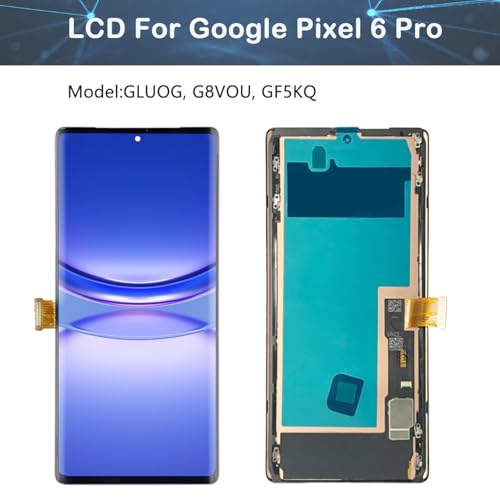 Écran LCD de rechange Google Pixel 6 Pro avec vitre tactile et kit de réparation pour smartphone