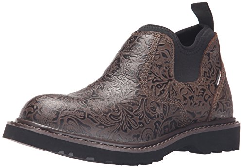 Carhartt Women's 4 Inch Embossed Romeo Soft Toe Cws4177 Work Boot, 7.5 M US, Brown