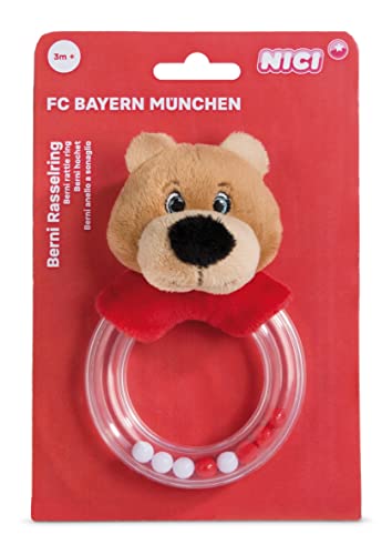 Rasselring FC Bayern Bear Berni 14cm