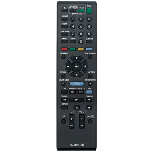 Télécommande de rechange Sony BDV-E490 et BDV-E190 pour système Home Cinéma RM-ADP074