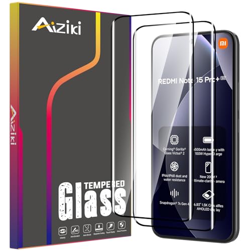 AOKUMA [2 Pezzi Pellicola in Vetro Temperato 3D per Xiaomi Redmi Note 14 Pro 4G 3D Protezioni dello schermo,Durezza 9H,Antivibrazione,Anti-graffio,Resistente alle impronte digitali AOKUMA [2 Pezzi Pellicola in Vetro Temperato 3D per Xiaomi Redmi Note 14 Pro 4G 3D Protezioni dello schermo,Durezza 9H,Antivibrazione,Anti-graffio,Resistente alle impronte digitali