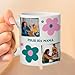 Transparent Gift Taza Personalizada con Fotos y Texto Flores Imagen de Transparent Gift Taza Personalizada con Fotos y Texto Flores
