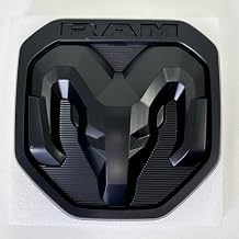 2019-2023 RAM Lighted Tailgate Emblem - Black Tailgate Emblem - Officially Licensed by Mopar