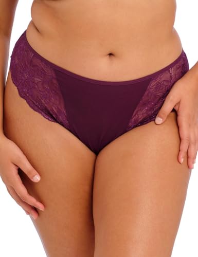 Elomi Women's Brianna Thong, Blackberry, 3XL Plus
