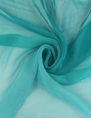 PANTONIGHT Long Chiffon Sheer Scarf Gradient Shaded Colors Lightweight Scarf For Womens3