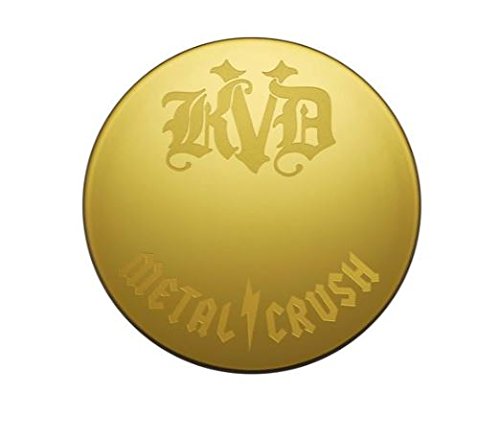 New Limited Edition Kat Von D 10-Year Anniversary Metal Crush Extreme Highlighter In The Shade Gold Skool! Great Color On The Cheeks Or Eyes! Applies Smooth And Creamy, And Blends Out Seamlessly!