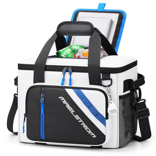 Maelstrom Cooler Bag, 30 Cans Beach Cooler, Large Leakproof Insulated Soft...
