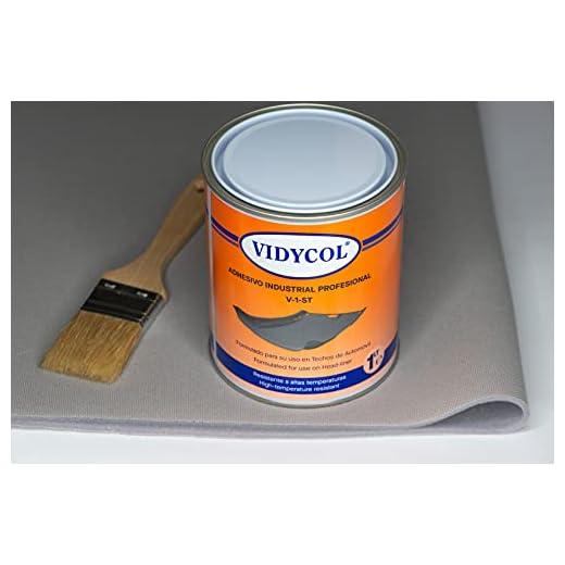 Kit tela para tapizar techo de coche, pegamento alta temperatura y brocha (GRATIS). Tejido gris claro foamizado de 2 METROS de largo x 1,50m de ancho. 1 litro de cola y pincel para aplicarloƒ