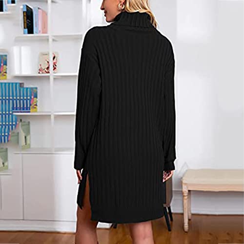 Robe pull slim idéale pour vos sorties citadines en automne - 5