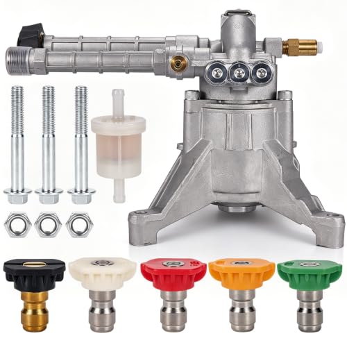 Vertical Pressure Washer Pump 2600-3000 PSI Review
