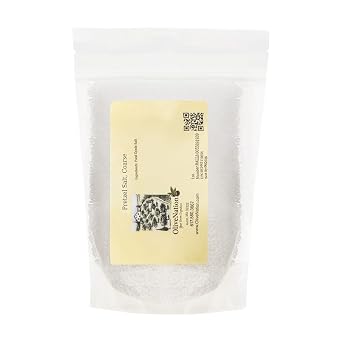 OliveNation Pretzel Salt, Coarse - Coarse Salt for Topping Pretzels, Bagels, Garnishing, Seasoning, Heat Resistant Crystals - 16.00oz