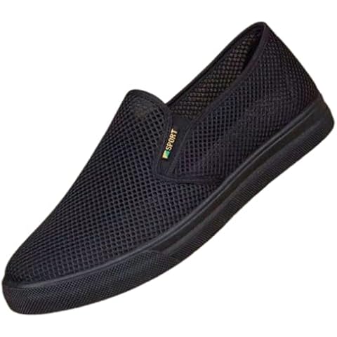 Chaussures bateau homme en maille Cover