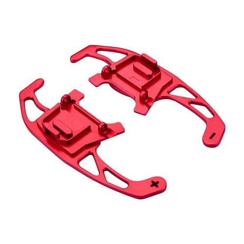 luolety Palettes de changement de vitesse en aluminium pour VW Volkswagen Golf MK7 GTI R GTD GTE MK7 7 Polo GTI 2014-2018, pour volant de voiture (rouge)