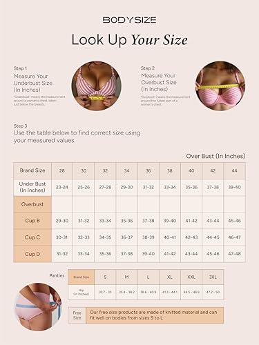 Image of BODYSIZE Women's Everyday Wear Wire Free Padded Sports Bra SF-28 (Heavily Padded, Gym, Yoga Bra) | Everyday Wear, Sweat Absorbent, Soft Cotton Fabric for Ultimate Comfort (B Cup)