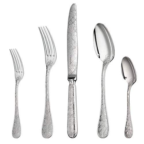 Amazon.com | Christofle Jardin d'Eden Silver Plate 30 Piece
