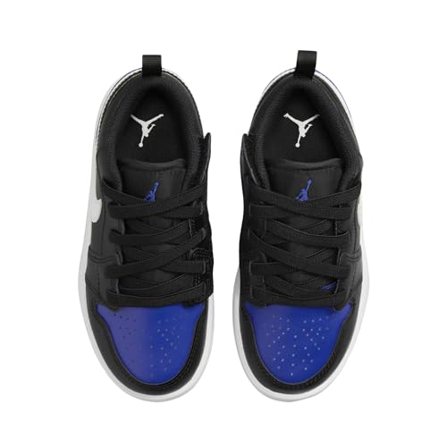 Jordan 1 Low Alt Little Kids' Shoes (DR9748-042, Black/Game Royal/White)3