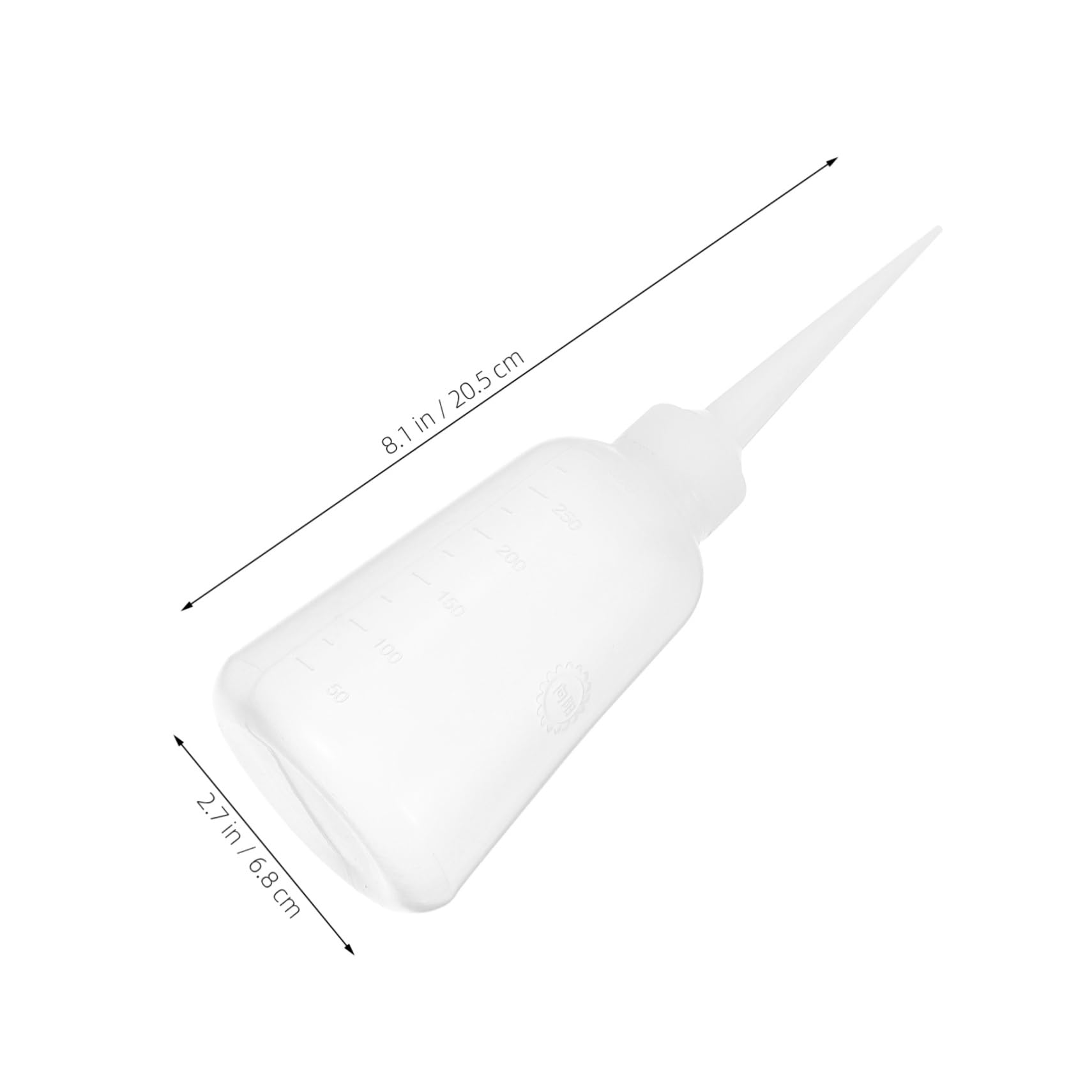 Housoutil 6 Pack Industrial Glue Oil Dispenser Bottles Squeezable Dropper Bottles for Precision Application Precision Nozzle for Electronics Automotive Crafts