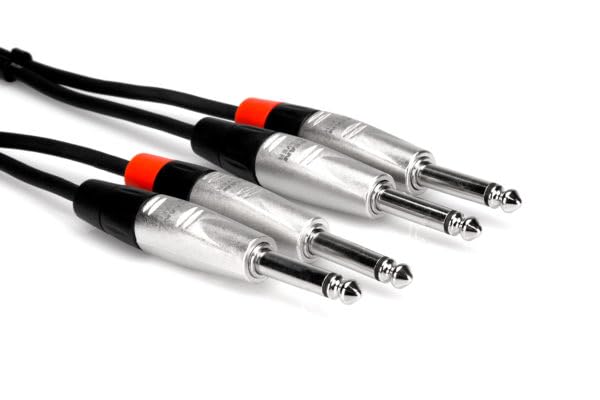 Amazon.co.jp: Hosa HPP-010X2 3m 両側モノラルフォン デュアル