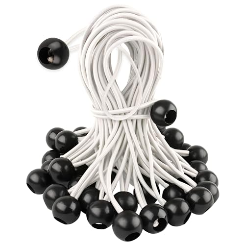 Tensores Lona Piscina - Pack De 25 x 25 cm Gomas Lona Piscina - Gomas Tensores Lona Piscina - Tensores para Lona De Piscina - Tensores Elásticos - Gomas Piscina Lona - Tensor Goma Camping