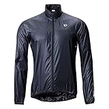 [パールイズミ] ウィンドブレーカー ブラック L