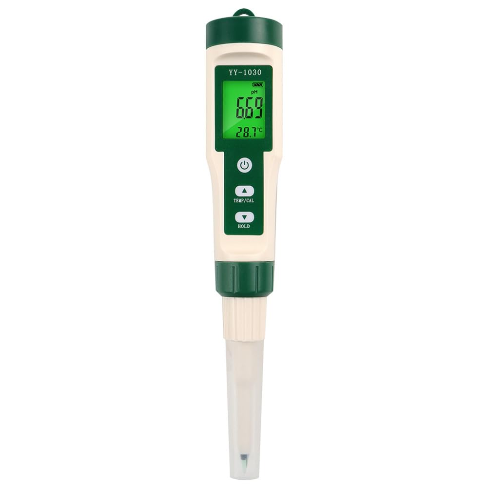 Professional Food PH Meter High Accuracy Sensor Temp Acidity Tester for Brewing Cheese Meat Canning Dough Soil PH Meter