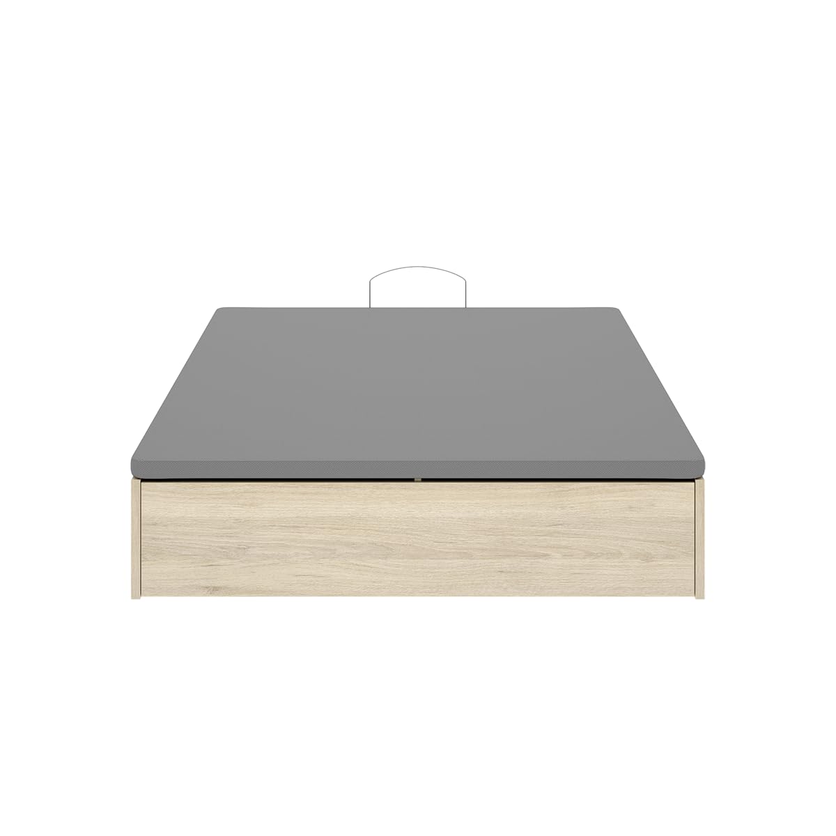 DEKIT Grupo RIMOBEL - LAN CANAPE Recto con Zapatero Cama 135- Natural -32x134x190cm