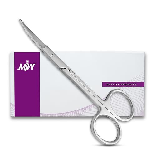 Ciseaux à ongles professionnels MJW pour femmes – Ciseaux de manucure et cuticules pour les ongles des mains et des pieds, les sourcils et l'entretien du...