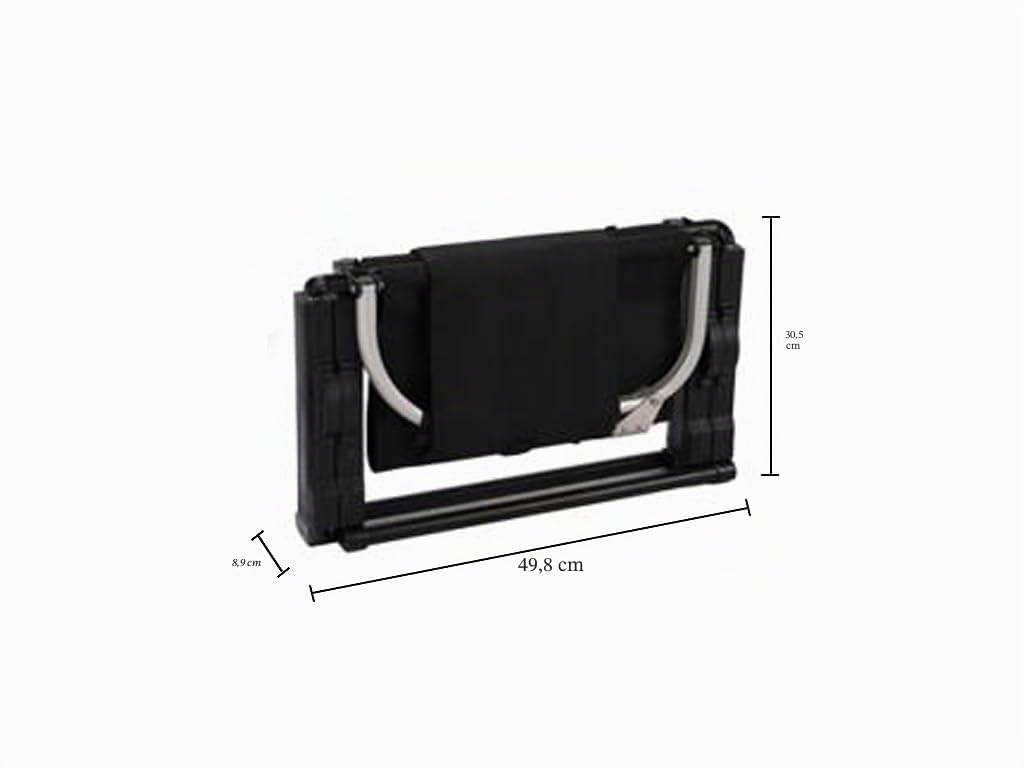 Silla de camping portátil con bolsa de transporte, silla plegable ligera para acampar al aire libre, deportes, portones traseros, playa y pesca; soporta hasta 250 libras