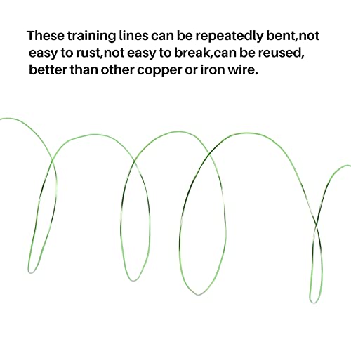 Varadyle 9 rotoli Bonsai DräHte in alluminio anodizzato per bonsai da allenamento con 3 dimensioni (1,0 mm, 1,5 mm, 2,0 mm, lunghezza totale 147 piedi (verde) - Image 5