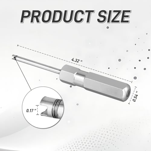 Image of SOMUCH Valve Core Removal Tool, Avoid TPMS Damage, Compact Tire Valve Stem Puller for Schrader Valves, Car and Motorcycle Tire Installation and Removal Accessories