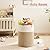 Artfeel Laundry Basket,Woven Cotton Rope Laundry Hamper,60L for Decor Storage of Dirty Clothes,Toys and Blankets in Bathroom,Baby Room and Living Room