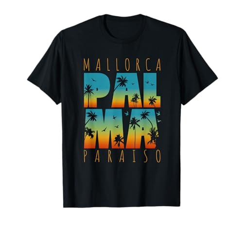 Palma De Mallorca Baleares - Recuerdo de vacaciones vintage Camiseta