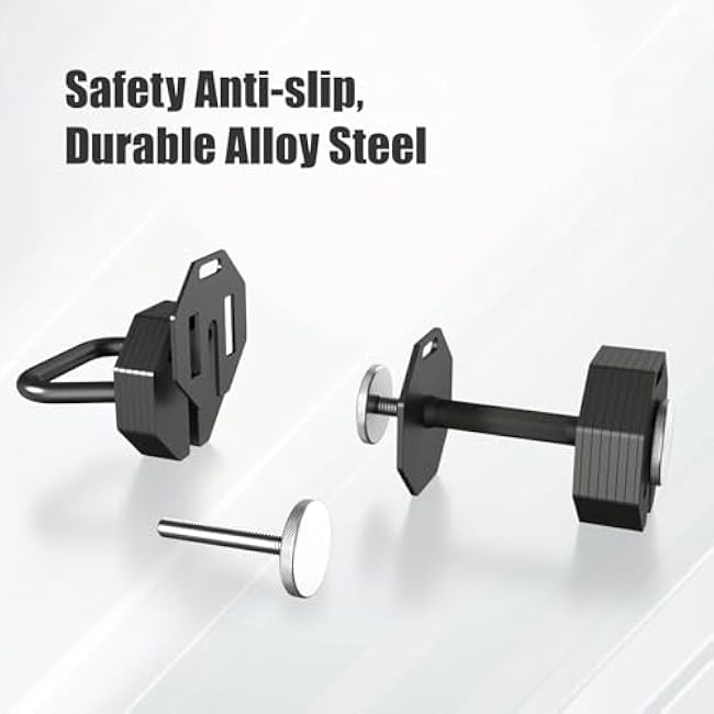 Compatible Weight Adjustment Longer Screws 4 Pieces Fit Octagonal Dumbbells, Kettlebell Handles