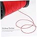 IWOWHERO Twisted Nylon Gardening String 2 Rolls Construction String Line for Tools and DIY Projects