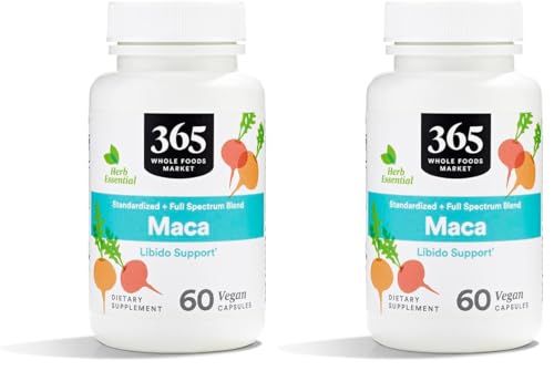 Image of 365 by Whole Foods Market Maca, 60 CT (Pack of 2)