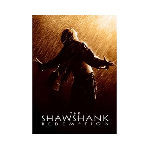 Image of BLINKART The Shawshank Redemption (1994) Movie Poster 12x18 Inch | Unframed Wall Art Print on Premium 300 GSM Paper | Vintage Aesthetic Mid Century Film Decor for Bedroom, Living Room, Office