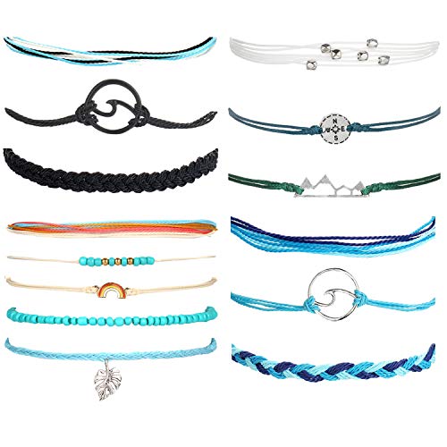 Dcfywl731 String VSCO Bracelets Ocean Wave Brace in Pakistan